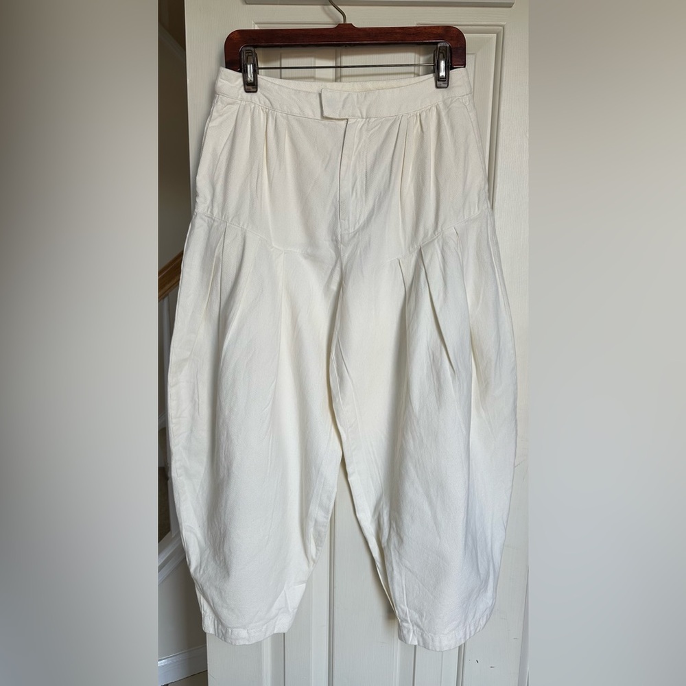 NWT Free People Sarina Pleated Trousers-Size 8 - Picture 5 of 14